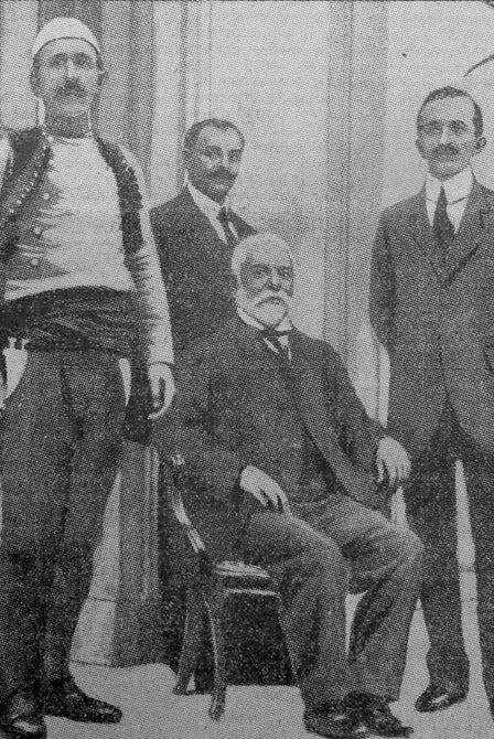 Founders of the first Albanian government