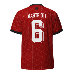Albanian Football Jersey (Red)