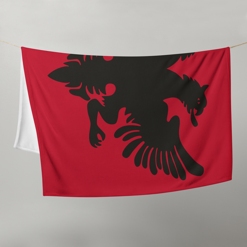 1912 Eagle Throw Blanket