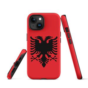 Albanian Eagle iPhone Case