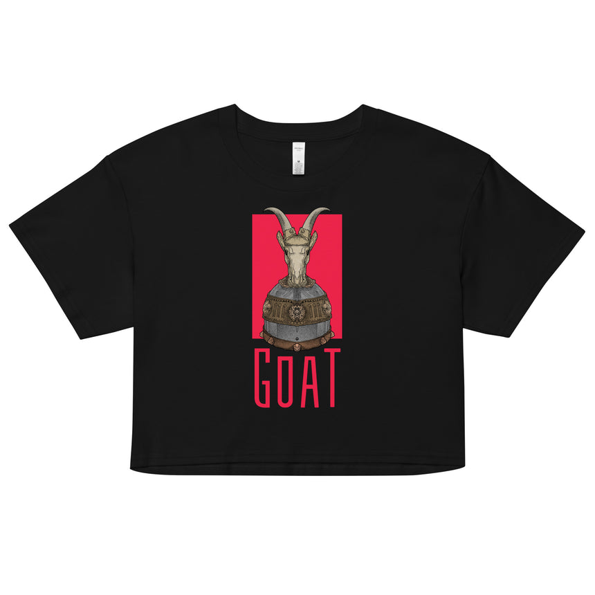 GOAT Women's Crop Tee