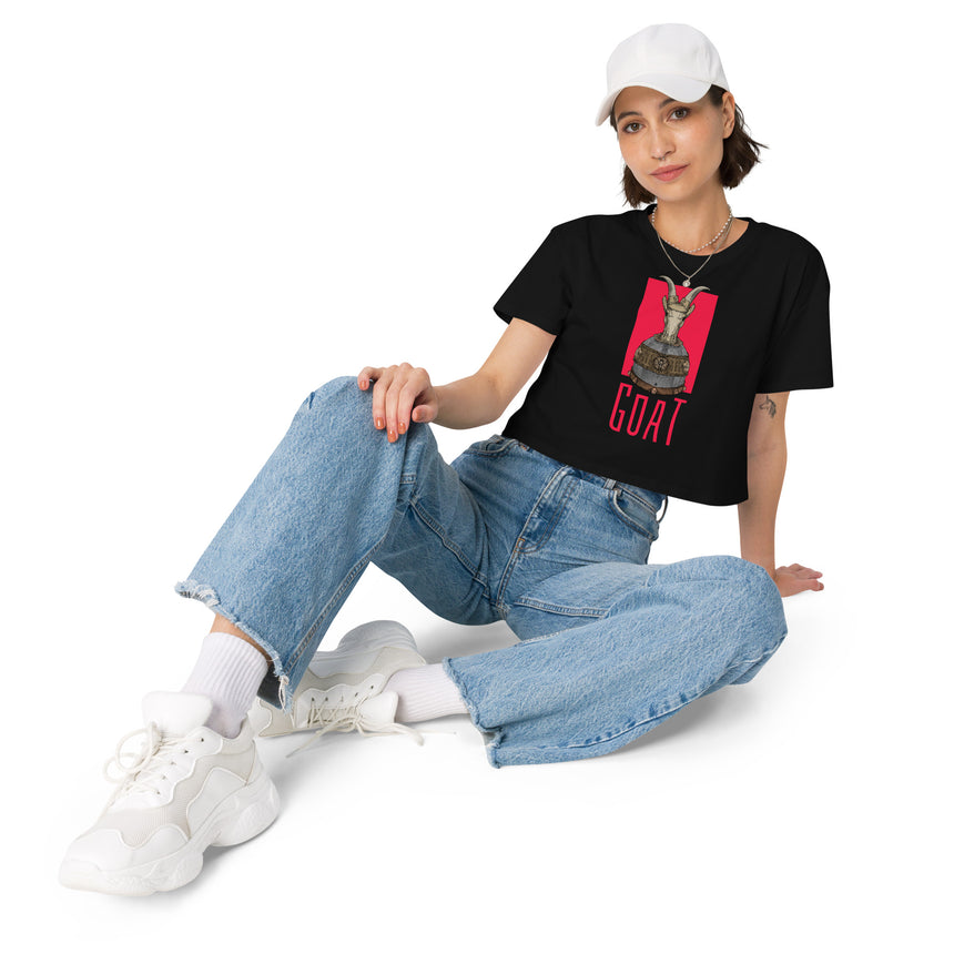 GOAT Women's Crop Tee
