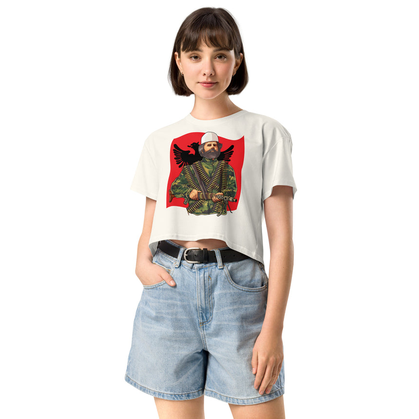Adem Jashari Women's Crop Tee