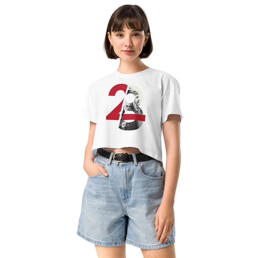 28 Nëntori Women's Crop Tee