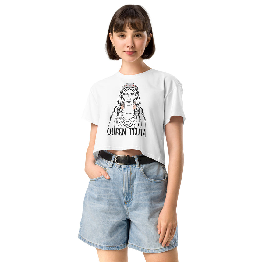 Queen Teuta Women's Crop Tee