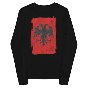 Kastrioti Eagle Kids Long Sleeve Tee