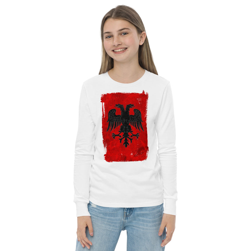 Kastrioti Eagle Kids Long Sleeve Tee