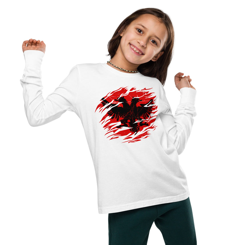 Eagle Scratch Kids Long Sleeve Tee