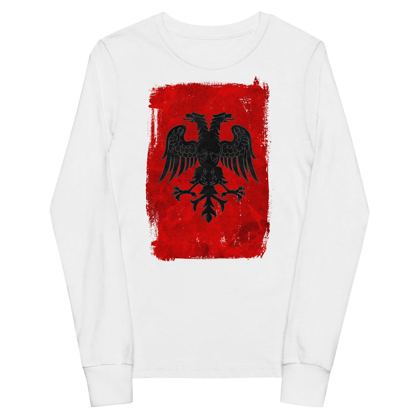 Kastrioti Eagle Kids Long Sleeve Tee