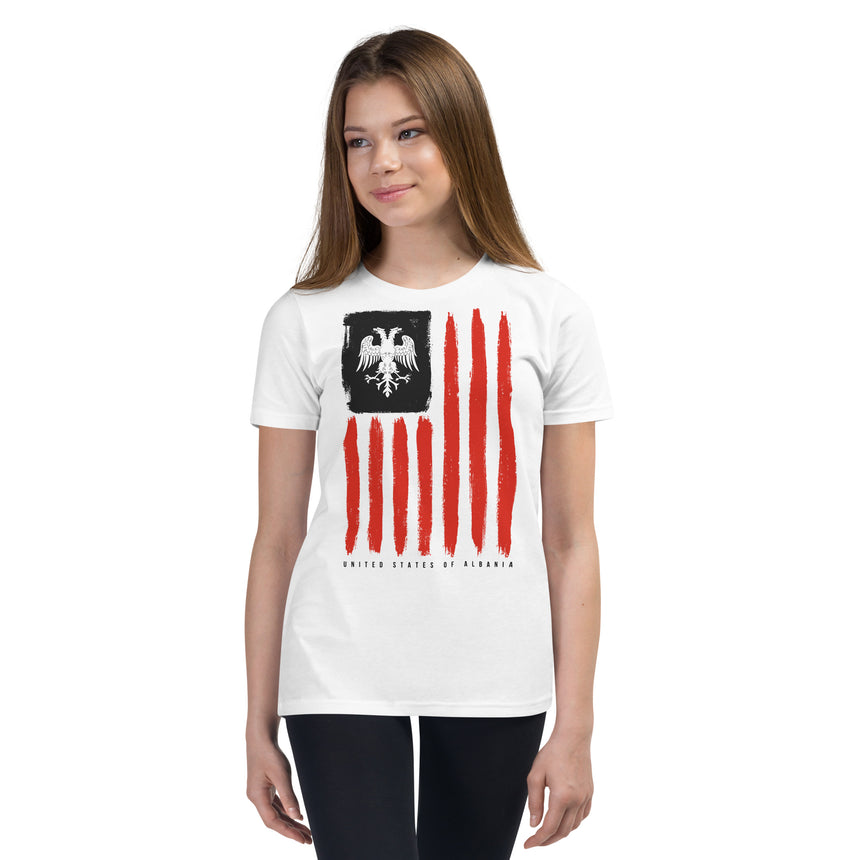United States of Albania Youth Tee
