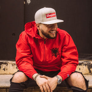 Albanian Eagle Embroidered Champion® Packable Jacket