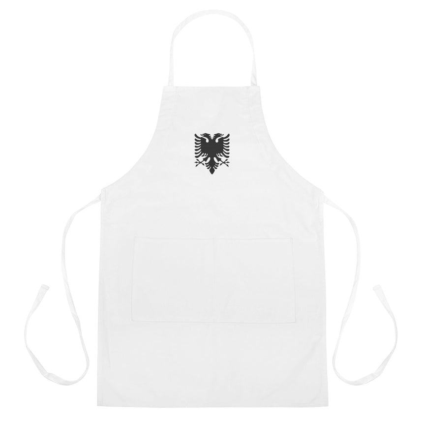 Albanian Eagle Embroidered Apron