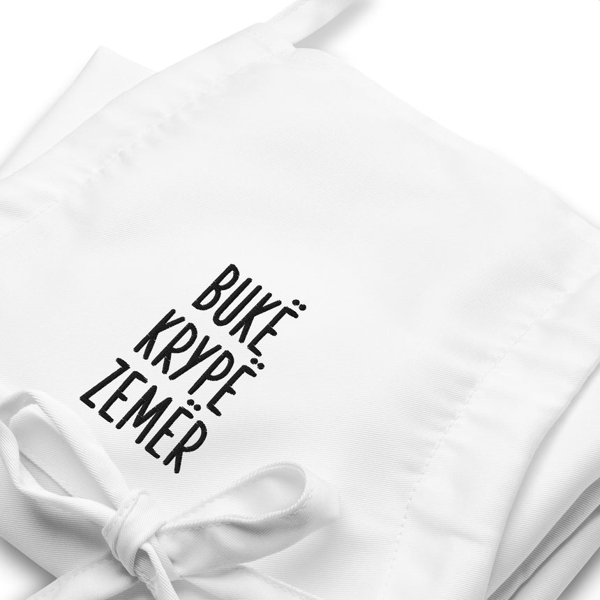 Bukë Krypë Zemër Embroidered Apron