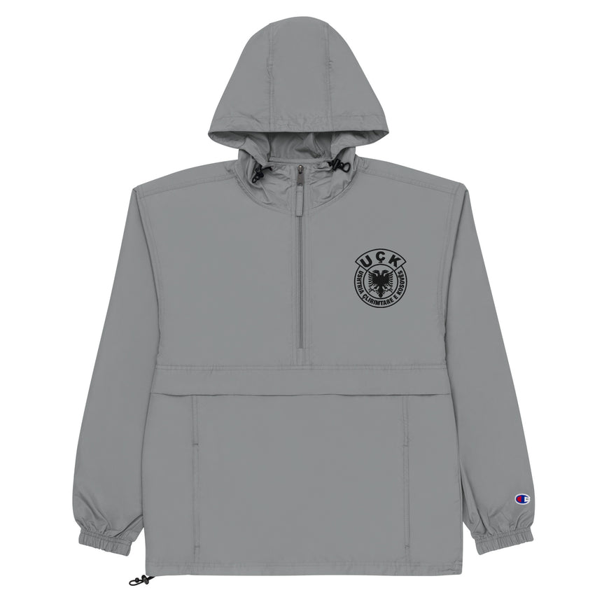 UÇK Embroidered Champion® Packable Anorak Jacket