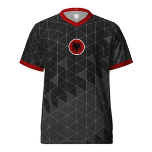 Albanian Football Jersey (Black)