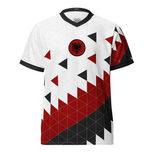 Albanian Football Jersey (White)
