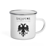 I Am Shqiptar Enamel Mug