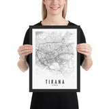 Albanian City Poster