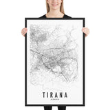 Albanian City Poster