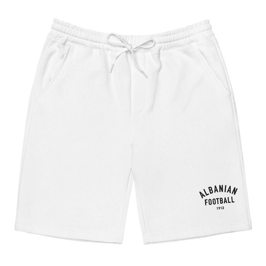 Albanian Football Embroidered Fleece Shorts