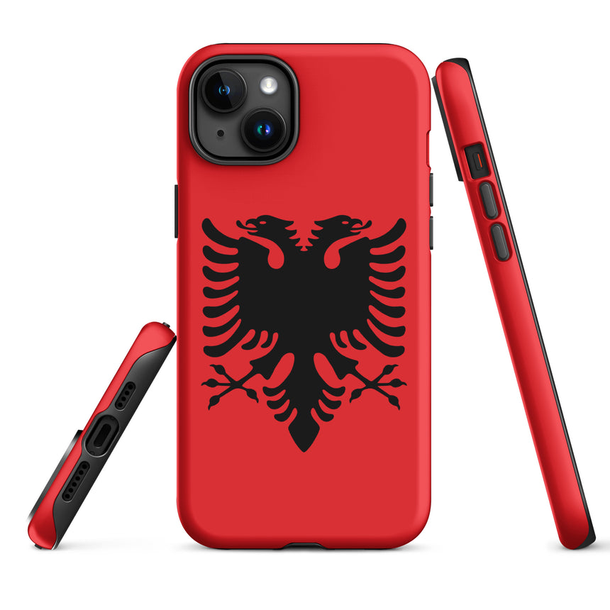 Albanian Eagle iPhone Case
