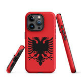 Albanian Eagle iPhone Case
