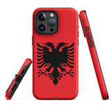 Albanian Eagle iPhone Case