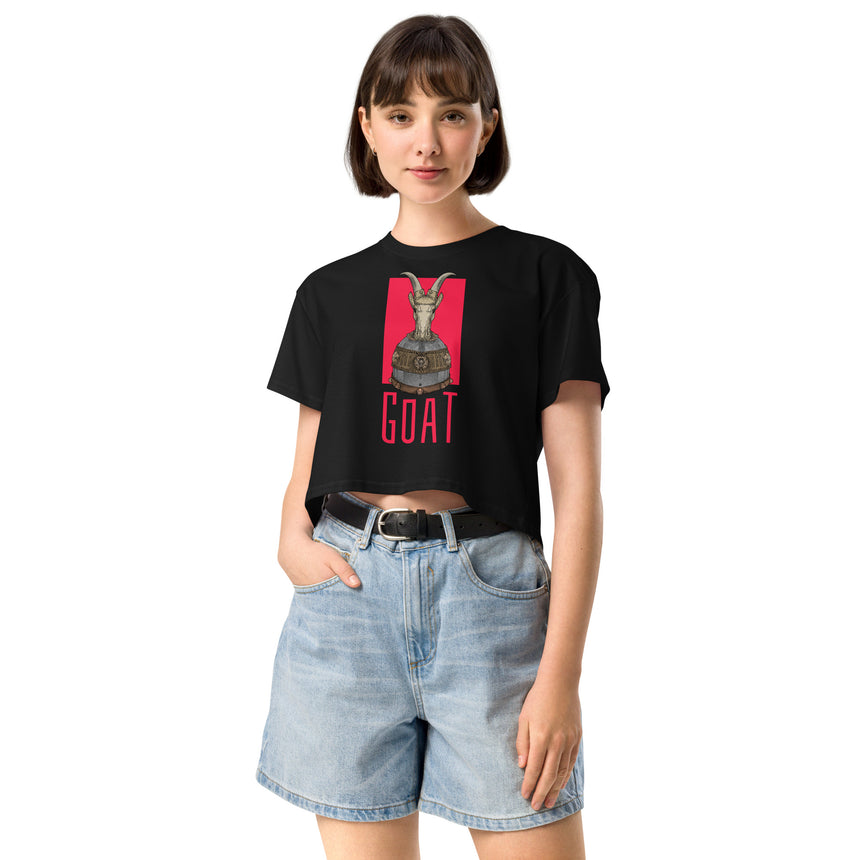 GOAT Women's Crop Tee