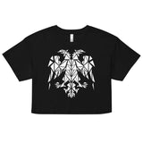 Mosaic Eagle Women's Crop Tee
