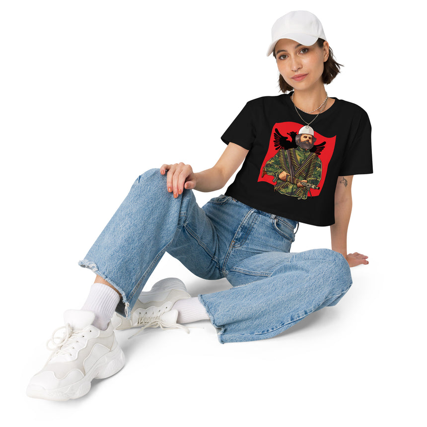 Adem Jashari Women's Crop Tee