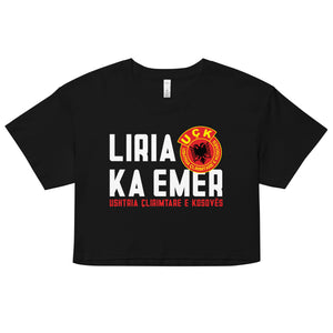Liria ka emër UÇK Women's Crop Tee