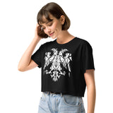 Mosaic Eagle Women's Crop Tee