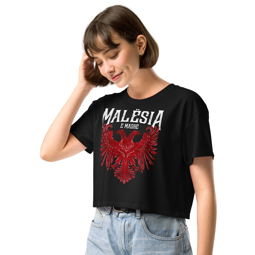 Malesia e Madhe Women's Crop Tee