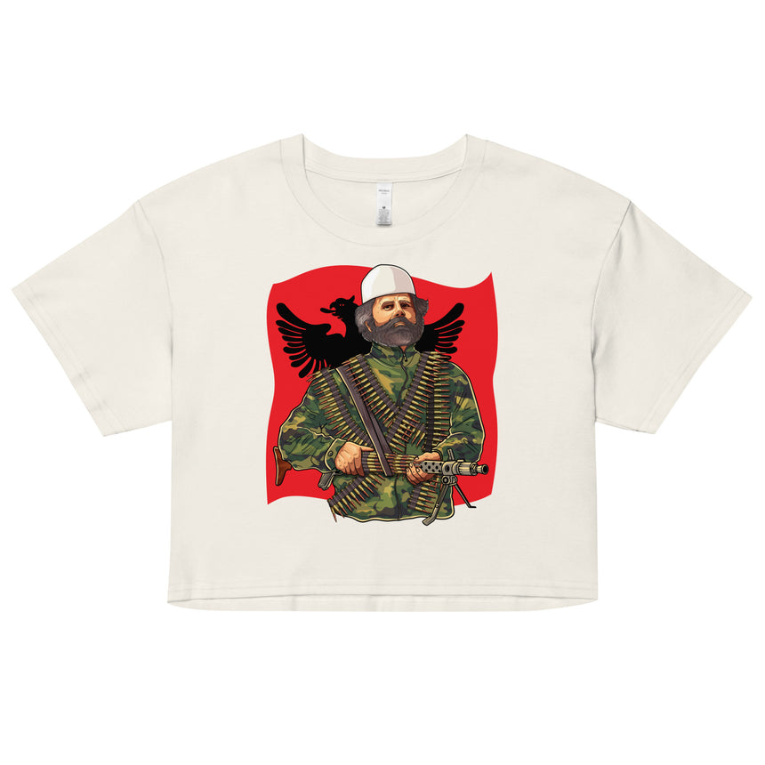 Adem Jashari Women's Crop Tee