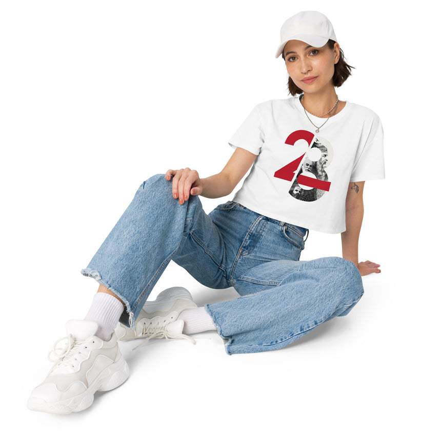 28 Nëntori Women's Crop Tee