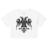 Mosaic Eagle Women's Crop Tee