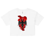 Ethnic Albania Women's Crop Tee