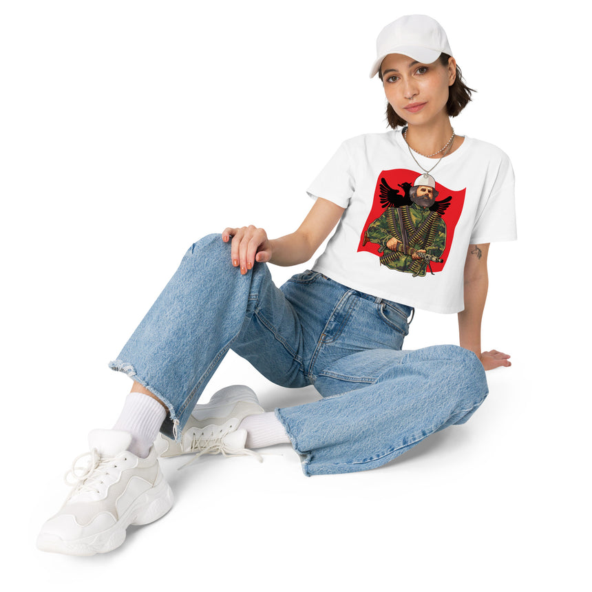Adem Jashari Women's Crop Tee