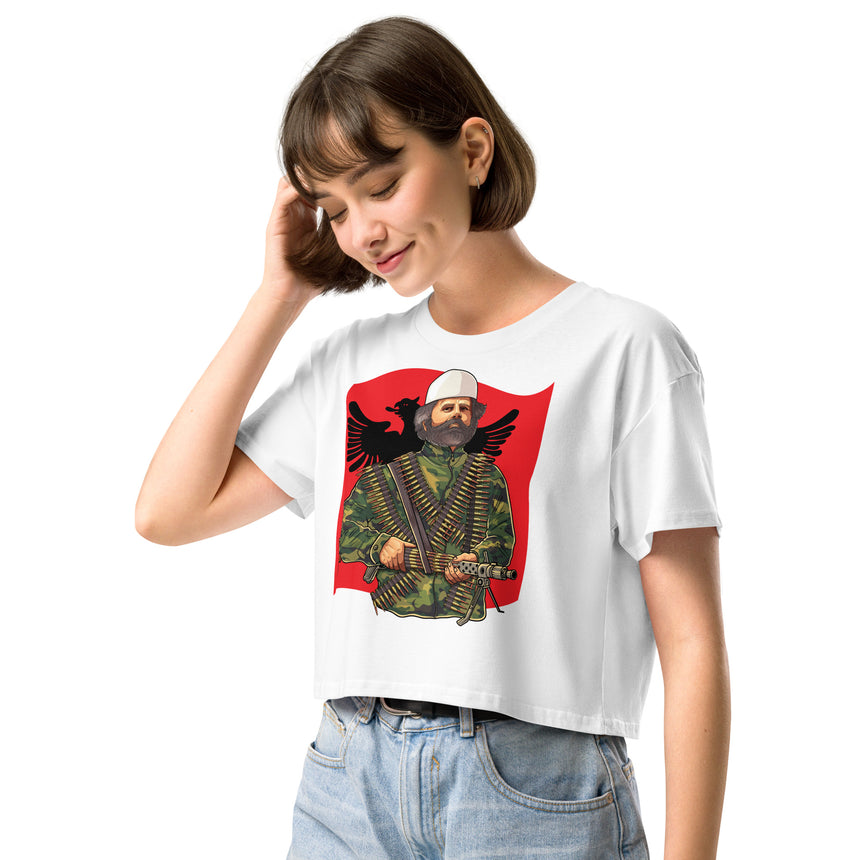 Adem Jashari Women's Crop Tee