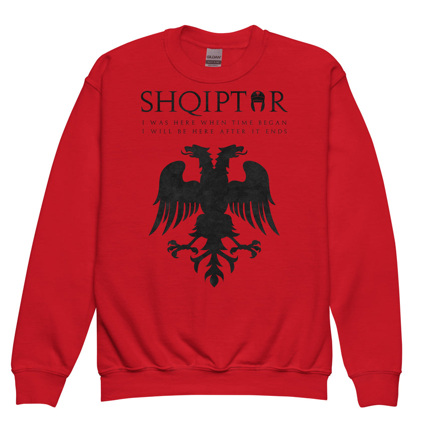 I Am Shqiptar Kids Sweatshirt