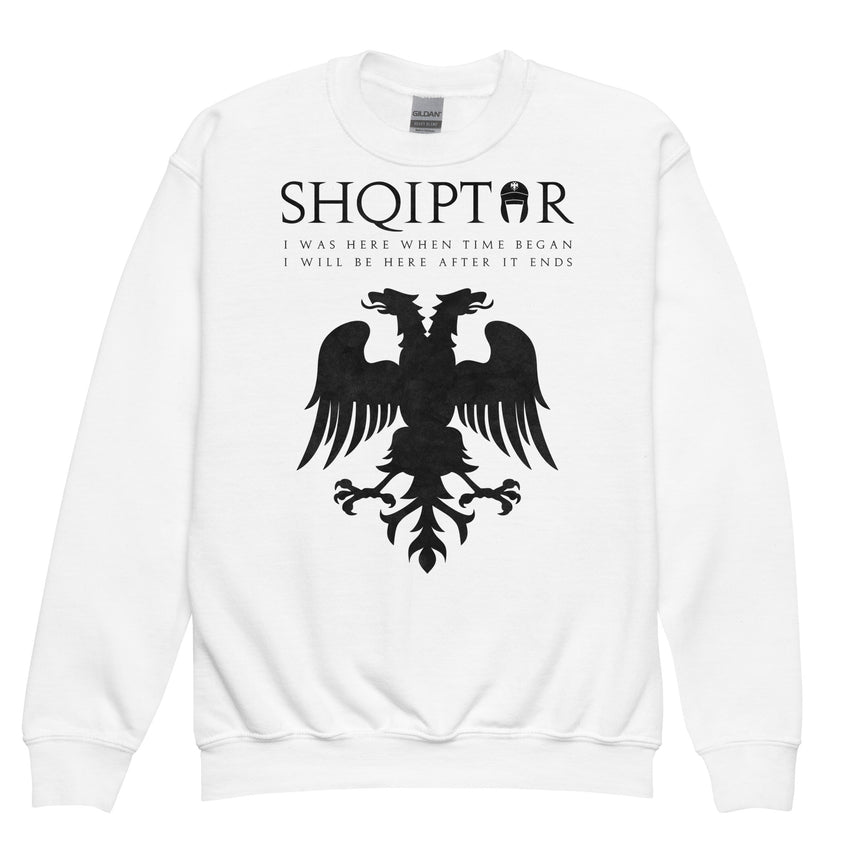 I Am Shqiptar Kids Sweatshirt