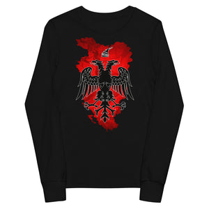 Ethnic Albania Kids Long Sleeve Tee