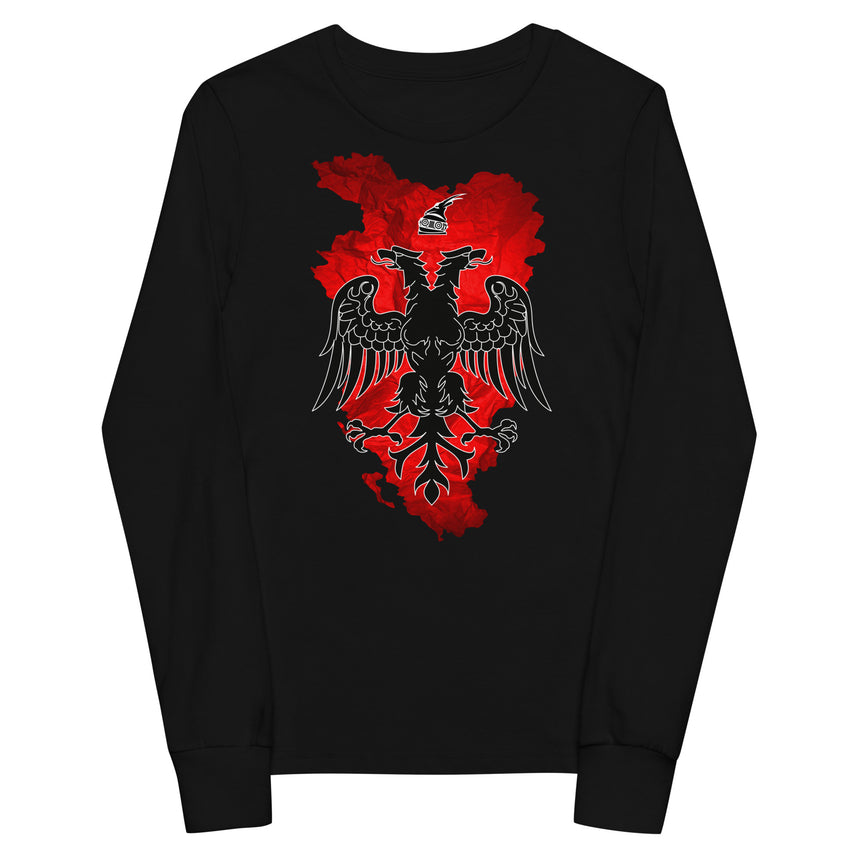 Ethnic Albania Kids Long Sleeve Tee