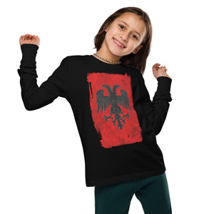 Kastrioti Eagle Kids Long Sleeve Tee