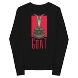 GOAT Kids Long Sleeve Tee