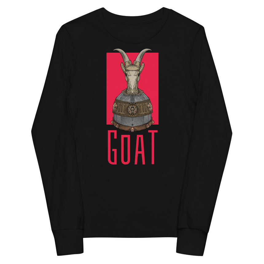 GOAT Kids Long Sleeve Tee