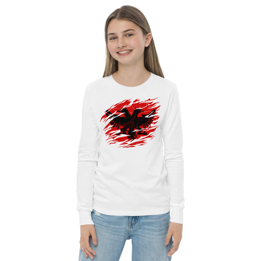 Eagle Scratch Kids Long Sleeve Tee