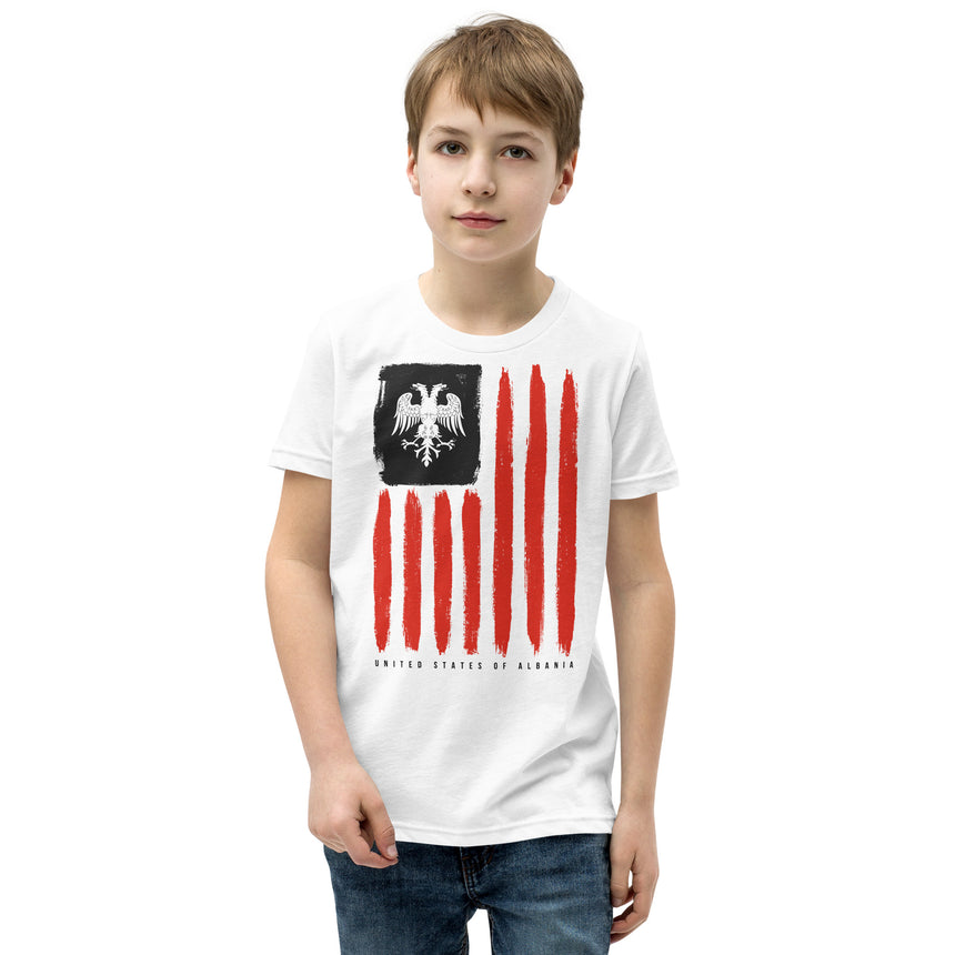 United States of Albania Youth Tee