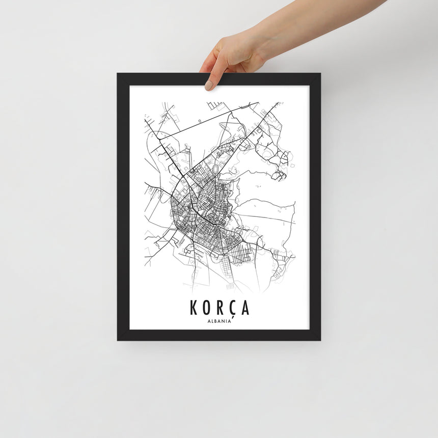 Albanian City Poster