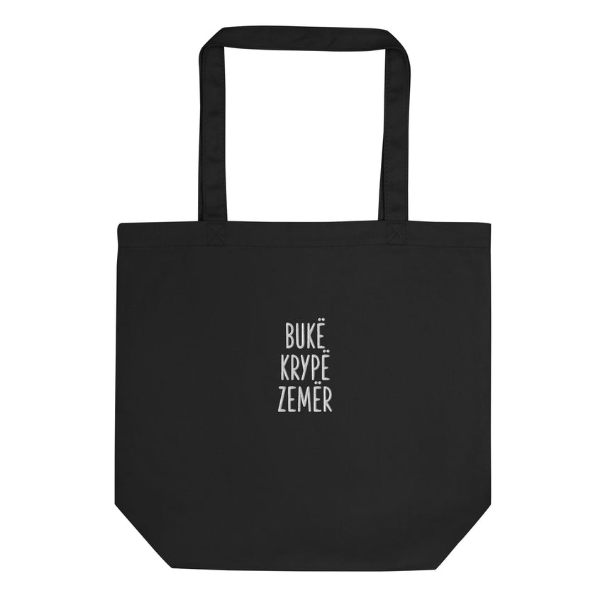 Bukë Krypë Zemër Embroidered Tote Bag